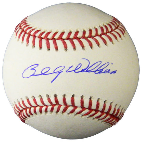 Cubs BILLY WILLIAMS Signed Official MLB Baseball - SCHWARTZ