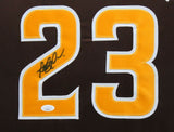 FERNANDO TATIS (Padres brown TOWER) Signed Autographed Framed Jersey JSA