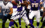Adrian Peterson Autographed Signed Framed 8x10 Photo Vikings Beckett F52226