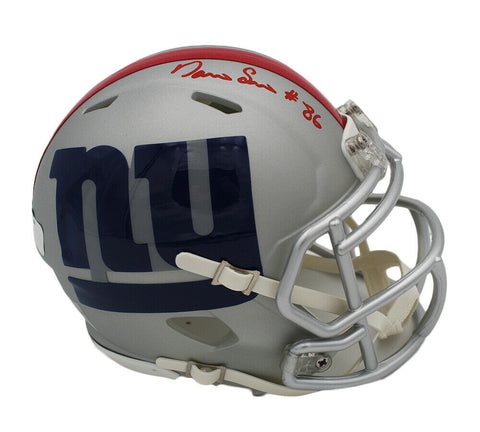 Darius Slayton Signed New York Giants Speed AMP NFL Mini Helmet