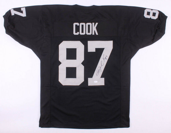 Jared Cook Signed Oakland Raiders Jersey (JSA COA) 2018 Pro Bowl Tight End