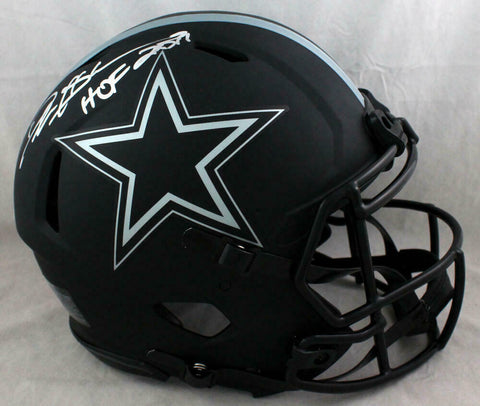 Deion Sanders Signed Cowboys F/S Eclipse Authentic Helmet w/HOF - Beckett W Auth