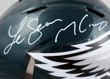 LeSean McCoy Autographed F/S Philadelphia Eagles Speed Authentic Helmet- JSA W
