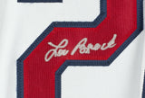 Lou Brock Signed Custom White Pro Style Baseball Jersey JSA