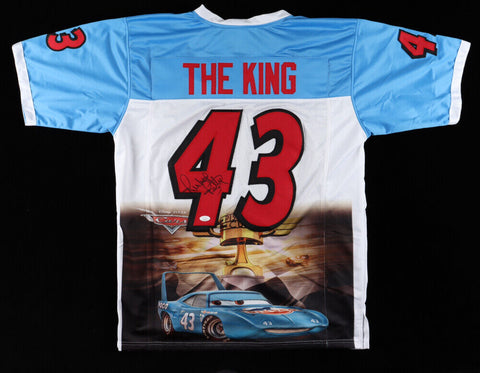 The King Richard Petty Signed Nascar #43 Jersey (JSA COA) The 2006 Movie "Cars"