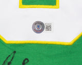 Pele Signed Green New York Cosmos Soccer Jersey BAS