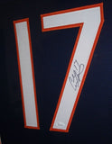 Alshon Jeffery Signed Chicago Bears 35x43 Custom Framed Jersey (JSA COA)