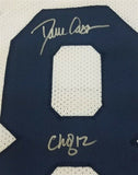 Dave Casper "CHOF 12" Signed Notre Dame Fighting Irish Custom Jersey (JSA COA)