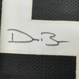 Autographed/Signed DEVIN BUSH Pittsburgh Retro Black Football Jersey JSA COA