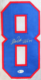 Andre Reed Autographed White Pro Style Jersey w/HOF - Beckett W Auth *M8