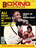 Joe Frazier Autographed Signed Boxing Illustrated Magazine Cover PSA/DNA #S48973