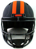 Jarvis Landry Autographed Browns Full Size Eclipse Speed Helmet-beckettW *Orang