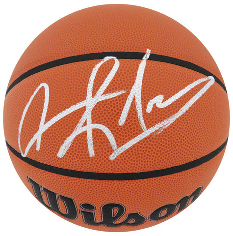 Dennis Rodman Signed Wilson I/O NBA Basketball - (SCHWARTZ COA)