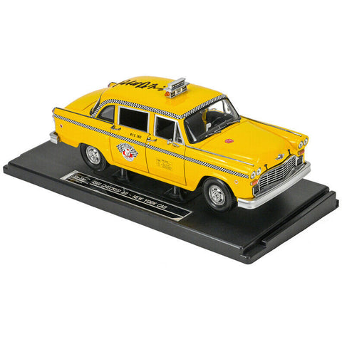 Robert De Niro Autographed Taxi Driver 1:18 Scale Die-Cast Yellow NYC Taxi Cab