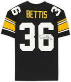 FRMD Jerome Bettis Pittsburgh Steelers Signed Mitchell & Ness Black Auth Jersey