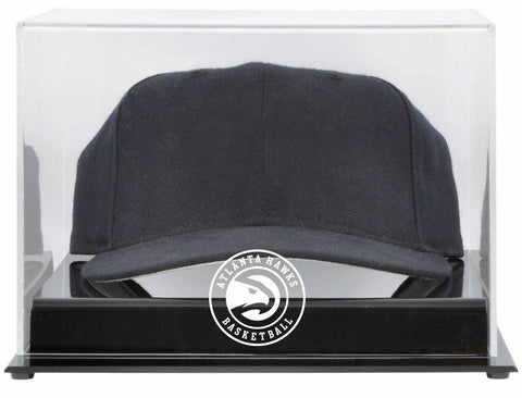 Atlanta Hawks Acrylic Team Logo Cap Display Case