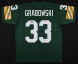 Jim Grabowski Signed Green Bay Packers Jersey (JSA COA) Super Bowl I & II Champ