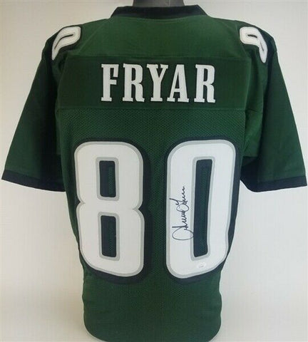 Irving Fryar Signed Philadelphia Eagles Jersey (JSA COA) Super Bowl XX Receiver