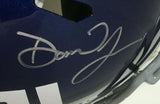 Daniel Jones signed NY Giants Speed Authentic Helmet Rookie Autograph Fanatics