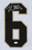 Thomas Morstead Signed Saints Jersey (JSA COA) New Orleans Punter since 2009