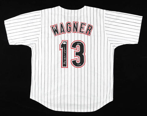 Billy "The Kid" Wagner Signed Astros Jersey Inscribed "422 Saves & 7x AS" (JSA)