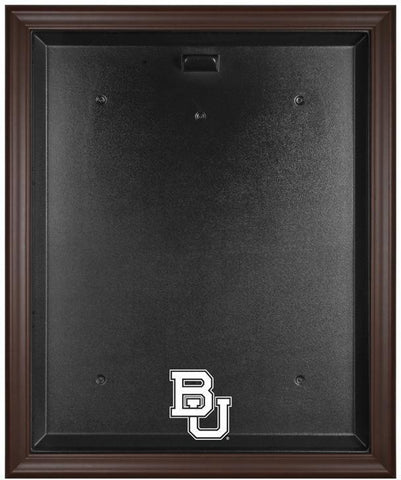 Baylor Bears Brown Framed Logo Jersey Display Case Authentic
