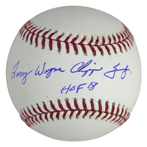 Braves Larry Wayne Chipper Jones Jr. HOF 18 Authentic Signed Oml Baseball PSA