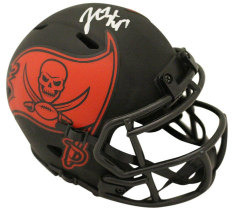 John Lynch Autographed Tampa Bay Buccaneers Eclipse Mini Helmet Beckett 34899
