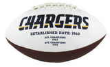 Melvin Gordon Signed Los Angeles Chargers Embroidered NFL Football