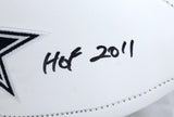 Deion Sanders Autographed Dallas Cowboys Logo Football w/HOF-Beckett W Hologram