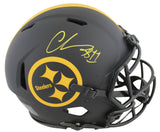 Steelers Chase Claypool Signed Eclipse Full Size Speed Proline Helmet BAS Wit