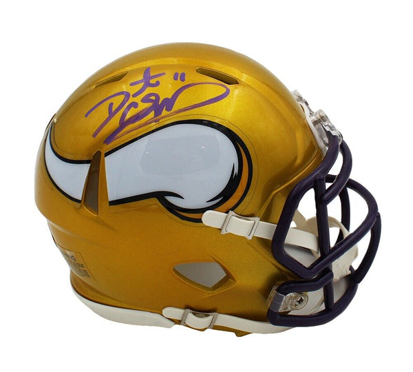 Daunte Culpepper Signed Minnesota Vikings Speed Flash NFL Mini Helmet