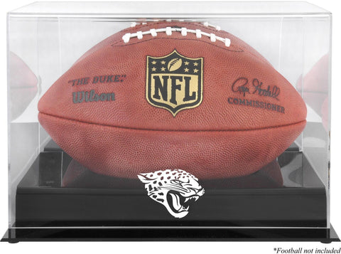 Jacksonville Jaguars (2013-Present) Black Base Football Display Case
