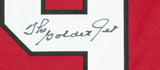 Bobby Hull Signed Custom Red Hockey Jersey HOF 1983 Golden Jet Insc PSA