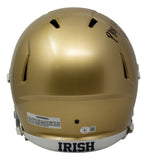 Kyren Williams Signed Notre Dame Full Size Speed Helmet PLAC Inscription BAS