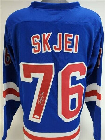Brady Skjei Signed New York Rangers Jersey (JSA COA) Ex University of Minnesota
