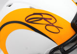 Odell Beckham Jr. Autographed Los Angeles Rams Lunar Speed Mini Helmet-BAW Holo