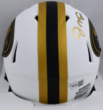 Joe Montana Autographed San Francisco 49ers Lunar Speed Mini Helmet-Fanatics