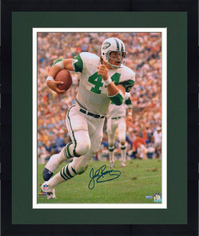 Framed John Riggins New York Jets Autographed 16" x 20" Action Photograph