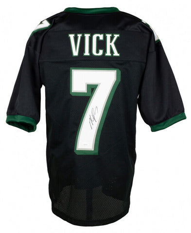 Michael Vick Signed Philly Eagles Black Jersey (JSA COA) 4xPro Bowl Quarterback