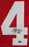 Kyle Juszczyk Authentic Signed Red Pro Style Jersey Autographed BAS Witnessed