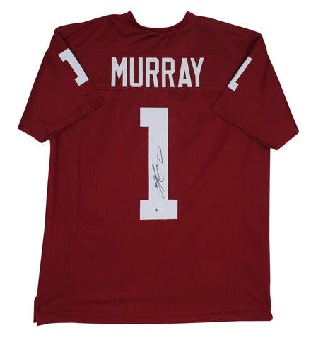Oklahoma Kyler Murray Authentic Signed Maroon Jersey Autographed BAS Witnessed