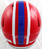 Doug Flutie Autographed Buffalo Bills F/S 87-01 Speed Helmet-Beckett W Hologram