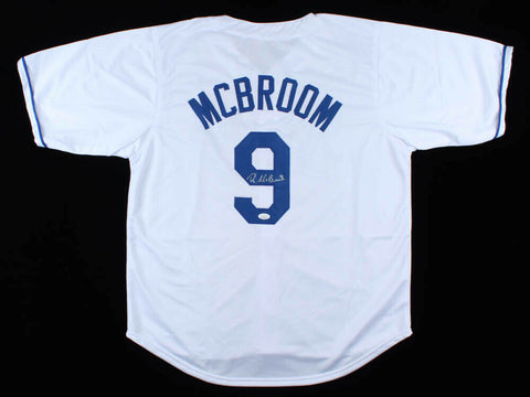Ryan McBroom Signed Royals Jersey (JSA COA) Kansas City's Starting 1st Baseman