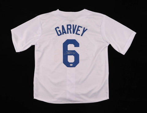 Steve Garvey Signed Los Angeles Dodgers Jersey (PSA COA) 1974 N.L. MVP 1st Base