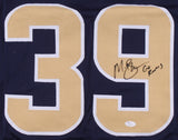 Malcolm Brown Signed Los Angeles Rams Jersey inscribed "Go Rams" (JSA COA) Texas