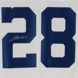 Jonathan Taylor Indianapolis Colts Autographed White Nike Limited Jersey
