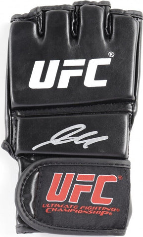 Georges St-Pierre Signed UFC Glove (JSA) MMA Record 26 - 2 Welterweight Champion