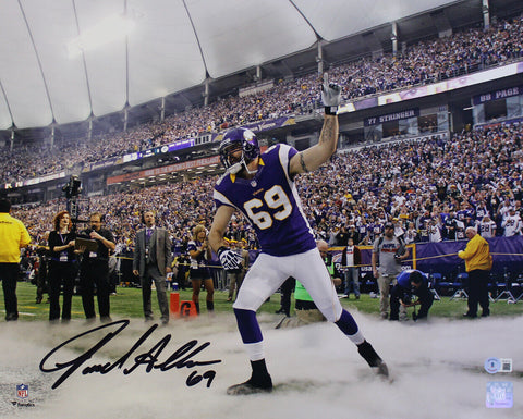 Jared Allen Autographed/Signed Minnesota Vikings 16x20 Photo Beckett 37671