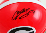 Champ Bailey Autographed Georgia Bulldogs Mini Helmet-Beckett W Hologram *Black